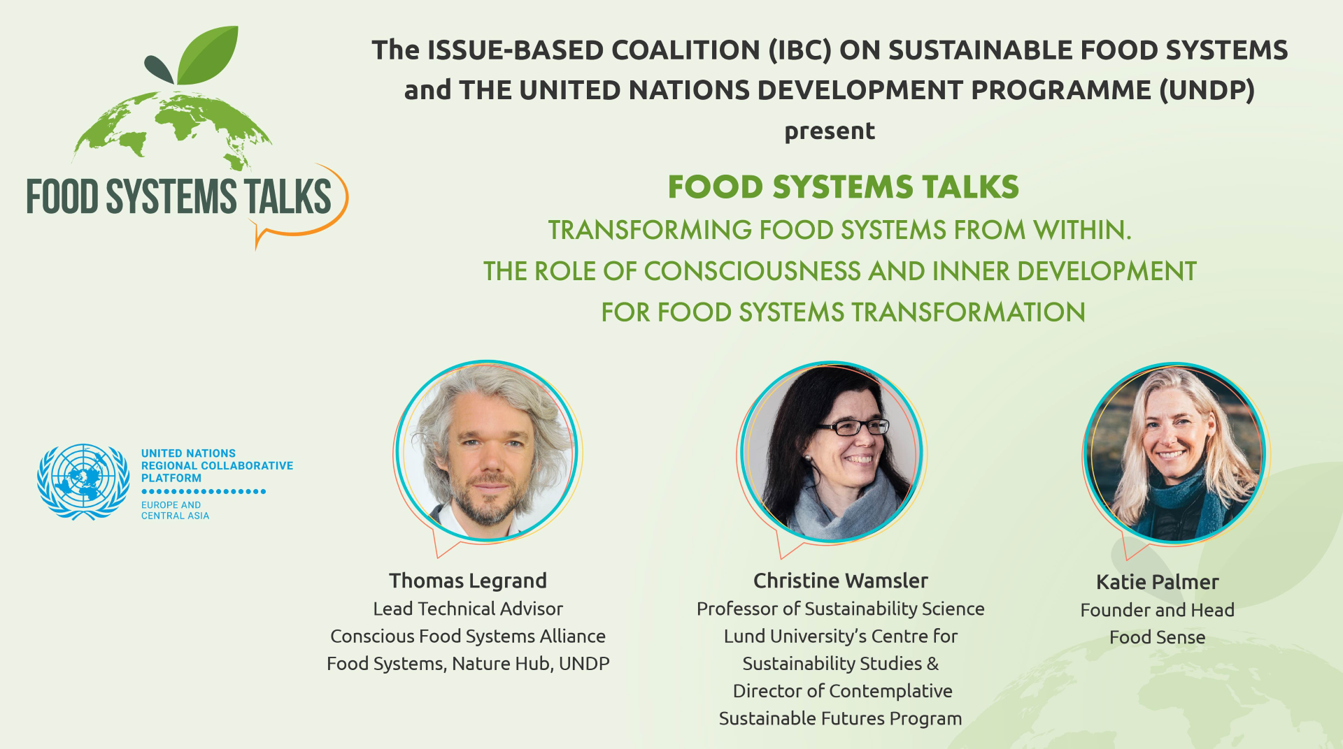 Food systems talk transforming food systems from within UNDP