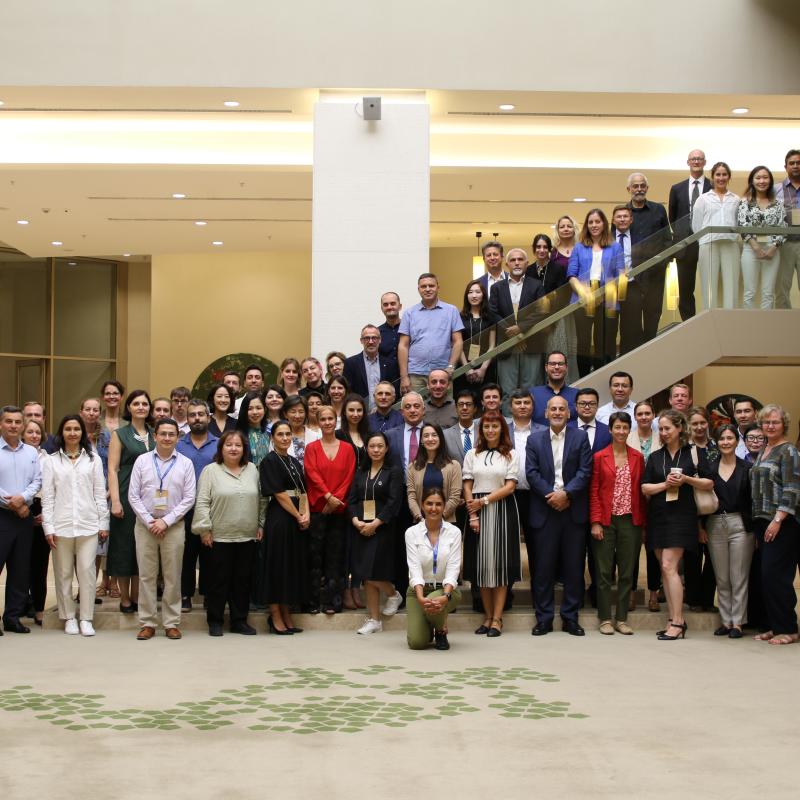 Group photo of participants in regional workshop